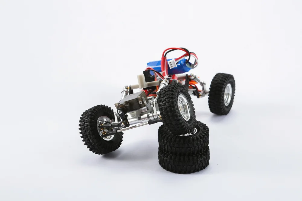 Z2 Dashex 4WD альпинистский автомобиль 1/24 полностью металлический Радиоуправляемый