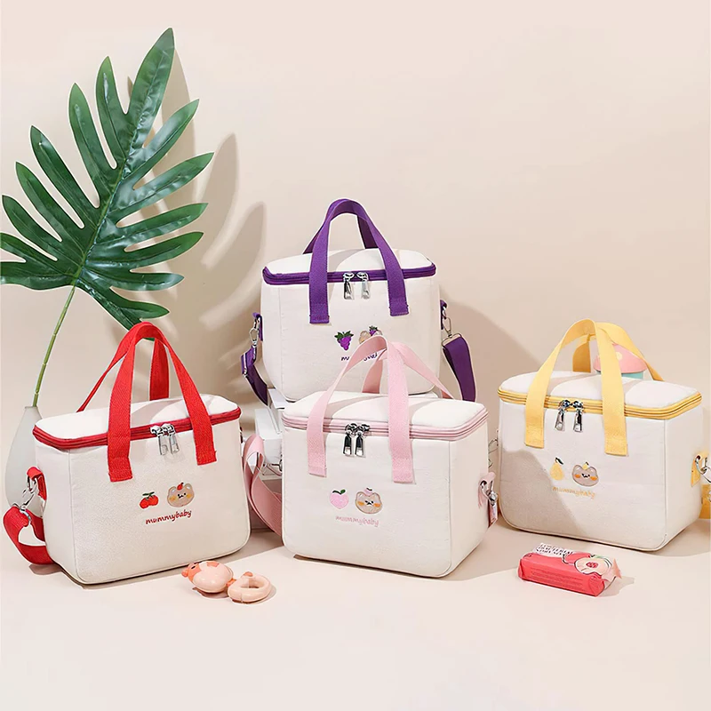Portable Lunch Bag Waterproof Thermal Insulated Lunch Box Bento Pouch Dinner Insulation Bag Student Thickened Cute Lunch Bags
Portable Lunch Bag Waterproof Thermal Insulated Lunch Box Bento Pouch Dinner Insulation Bag Student Thickened Cute Lunch Bags