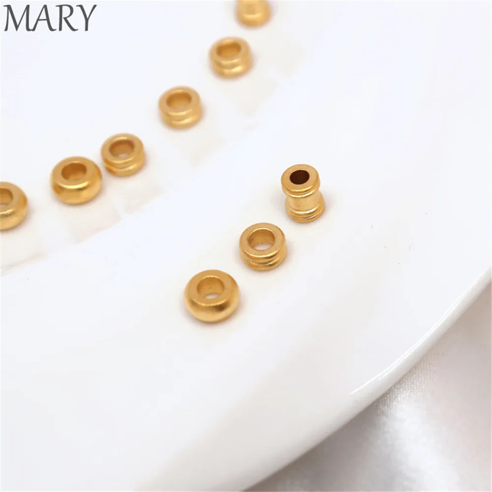 Copper plated sand gold wheel spacer beads handmade diy with beads jewelry materials bracelet transfer beads barrel beads
Copper plated sand gold wheel spacer beads handmade diy with beads jewelry materials bracelet transfer beads barrel beads