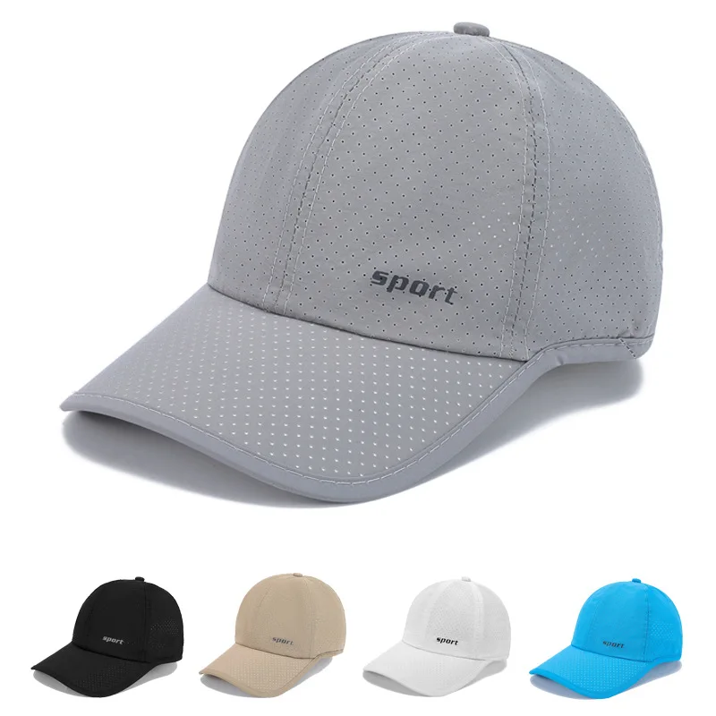 2022 Summer New Arrivals Quick-Drying Fabric Baseball Cap Unisex Women Man Caps Breathable Hat (Extra Cost For Custom Logo)
2022 Summer New Arrivals Quick-Drying Fabric Baseball Cap Unisex Women Man Caps Breathable Hat (Extra Cost For Custom Logo)
