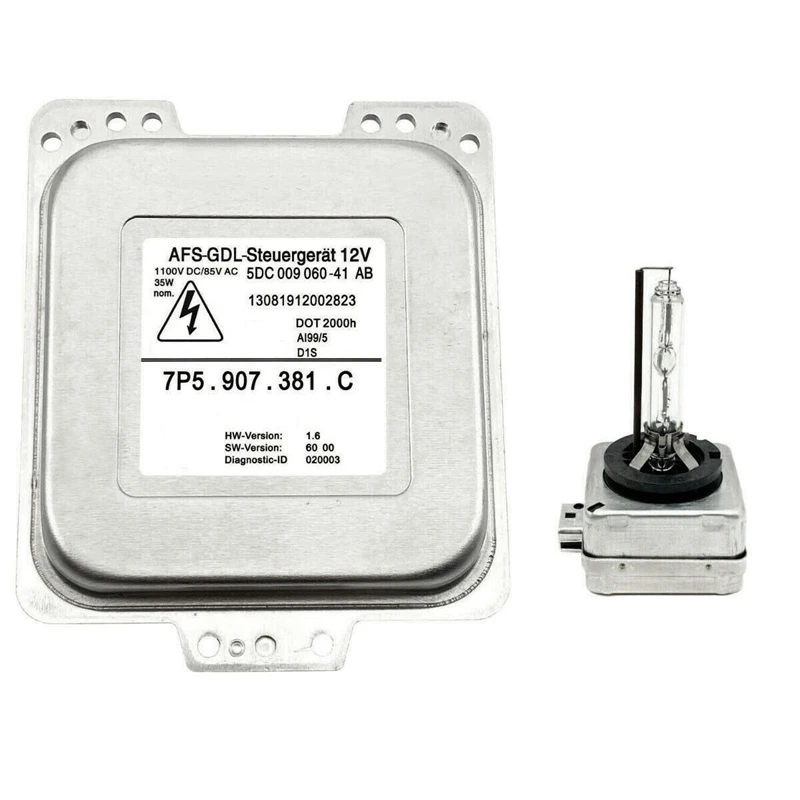 New For 11-13 -Porsche Cayenne Headlight Xenon Ballast HID Control Unit Module & D1S Light Bulb Kit 7P5907381C
New For 11-13 -Porsche Cayenne Headlight Xenon Ballast HID Control Unit Module & D1S Light Bulb Kit 7P5907381C