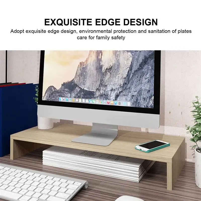 Multi-function Desktop Monitor Stand Computer Screen Riser Shelf Plinth Strong Laptop Stand Desk Holder For Notebook TV 50X20CM
Multi-function Desktop Monitor Stand Computer Screen Riser Shelf Plinth Strong Laptop Stand Desk Holder For Notebook TV 50X20CM