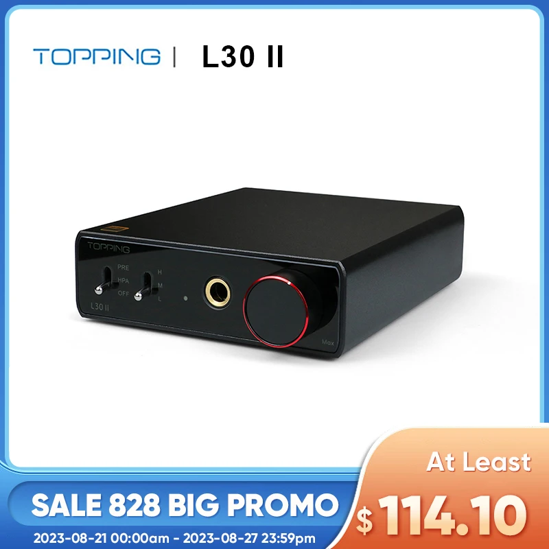 TOPPING L30II NFCA модули UHGF технология 0.3uV Ультра низкий уровень шума экономичный усилитель для наушников
TOPPING L30II NFCA модули UHGF технология 0.3uV Ультра низкий уровень шума экономичный усилитель для наушников