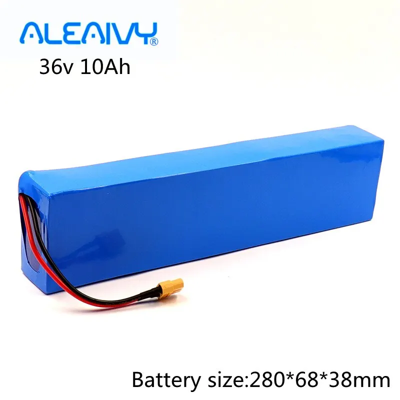 36V10Ah 10S3P lithium Battery 600W 42V 18650 BatteryPack for Xiaomi M365 Pro Ebike Bicycle Scooter Inside with 20A BMS XT60 Plug
36V10Ah 10S3P lithium Battery 600W 42V 18650 BatteryPack for Xiaomi M365 Pro Ebike Bicycle Scooter Inside with 20A BMS XT60 Plug