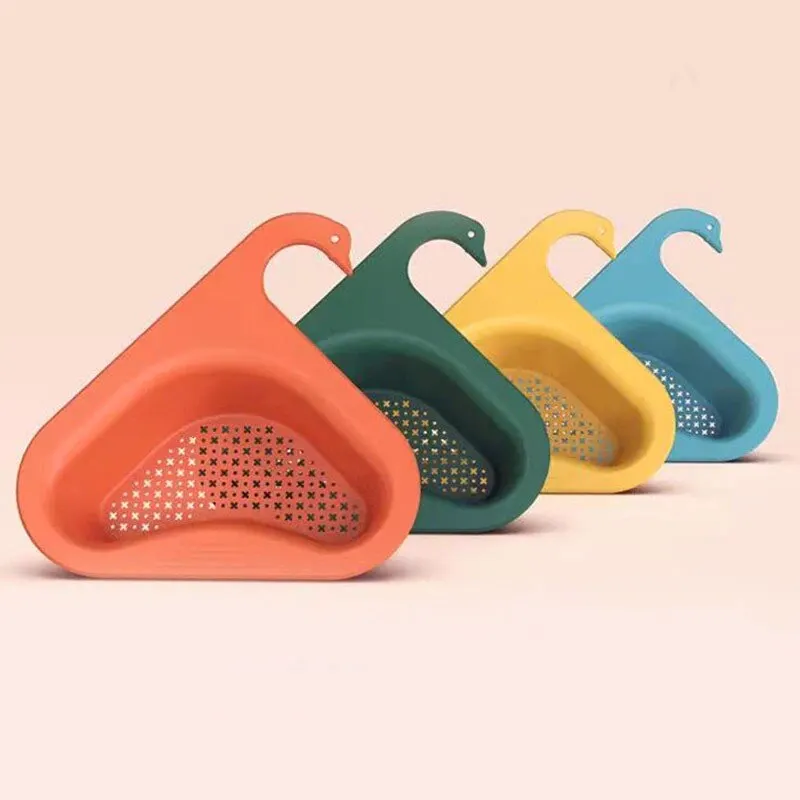 Kitchen Leftovers Sink Filter Swan Drain Basket Universal Fruits And Vegetables Multifunctional Drain Basket Home Accessories
Kitchen Leftovers Sink Filter Swan Drain Basket Universal Fruits And Vegetables Multifunctional Drain Basket Home Accessories