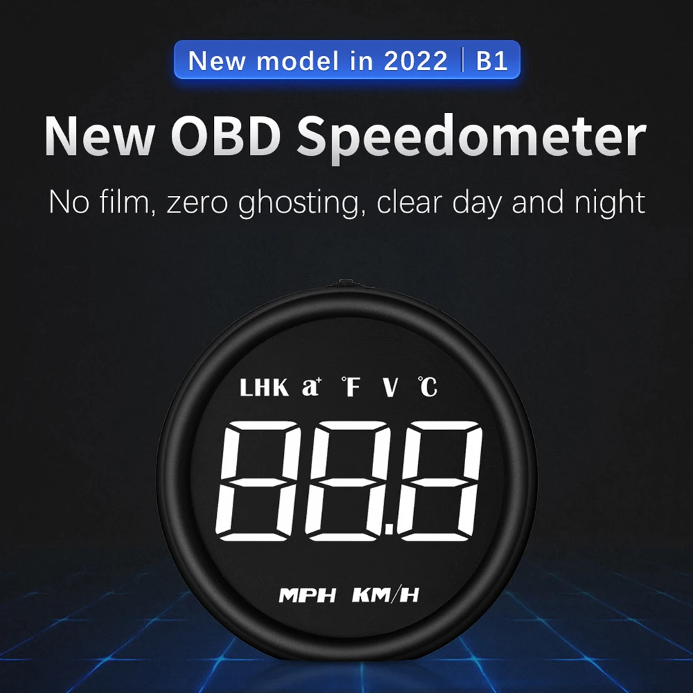 Car Computer HUD OBD2 Head-Up Display Smart Speedometer Digital Slope Meter Car Electronics Accessories Fatigue Driving Reminder
Car Computer HUD OBD2 Head-Up Display Smart Speedometer Digital Slope Meter Car Electronics Accessories Fatigue Driving Reminder