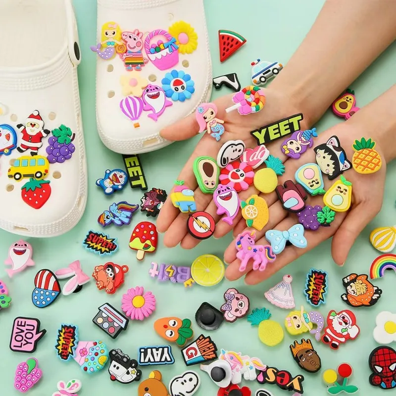 10-100 Pcs/Set Cartoon Anime Boys Girls Shoes Accessories Pvc Croc Shoe Charms Decoration Accessories For Clogs Sandals
10-100 Pcs/Set Cartoon Anime Boys Girls Shoes Accessories Pvc Croc Shoe Charms Decoration Accessories For Clogs Sandals