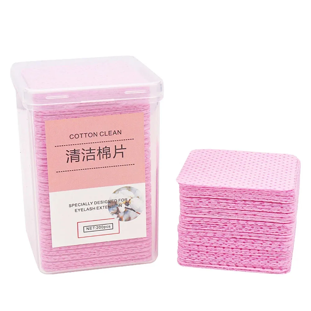200Pcs Lint-Free Paper Cotton Wipes Eyelash Extension Glue Remover Pads Lashes Grafting Cleaning Glue Mouth Wipe Makeup Tool
200Pcs Lint-Free Paper Cotton Wipes Eyelash Extension Glue Remover Pads Lashes Grafting Cleaning Glue Mouth Wipe Makeup Tool