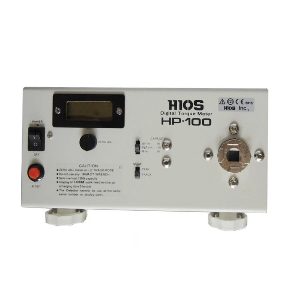 HP-100 Digital Torque Meter Tester Screw Driver Wrench Measure Tester 1.50-100.0 Kgf.cm
HP-100 Digital Torque Meter Tester Screw Driver Wrench Measure Tester 1.50-100.0 Kgf.cm