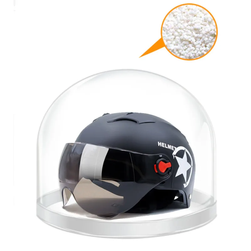 Motorcycle Cycling Helmet Unisex Breathable Shock Absorbing Frosted Electric Moped Protective Cap Car Bike Helmet With Lens
Motorcycle Cycling Helmet Unisex Breathable Shock Absorbing Frosted Electric Moped Protective Cap Car Bike Helmet With Lens