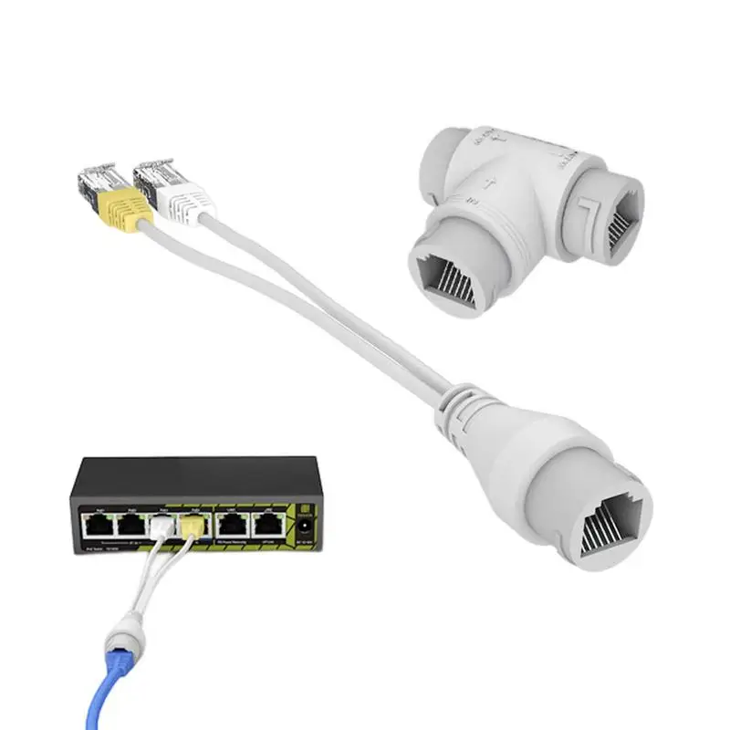 POE Splitter RJ45 Connector POE Splitter Adapter Cable With RJ45 Connector 2 In 1 Power Over Ethernet Network Transmission For
POE Splitter RJ45 Connector POE Splitter Adapter Cable With RJ45 Connector 2 In 1 Power Over Ethernet Network Transmission For