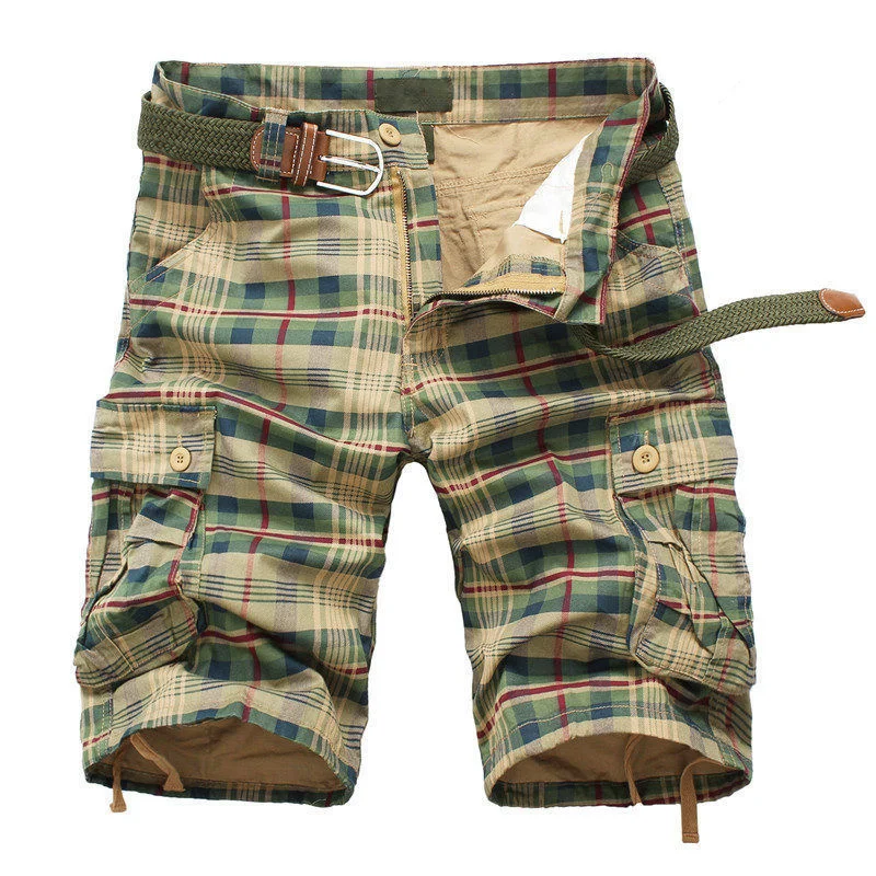 Men Shorts Fashion Plaid Beach Shorts Mens Casual Camo Camouflage Shorts Military Short Pants Male Bermuda Cargo Overalls
Men Shorts Fashion Plaid Beach Shorts Mens Casual Camo Camouflage Shorts Military Short Pants Male Bermuda Cargo Overalls