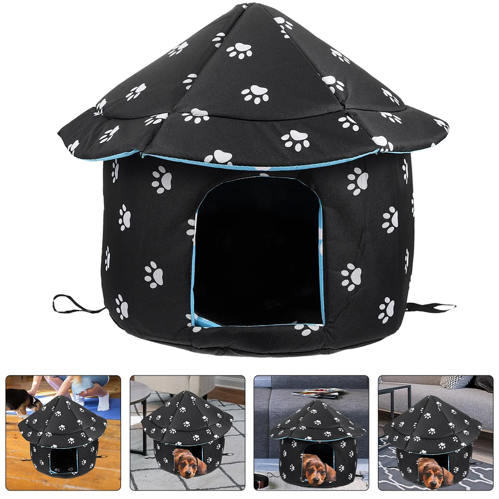 Household Pet Cat Sleeping Bed Warm Hut Pet Nest Kitten Shelter Cat Kennel Cave House
Household Pet Cat Sleeping Bed Warm Hut Pet Nest Kitten Shelter Cat Kennel Cave House