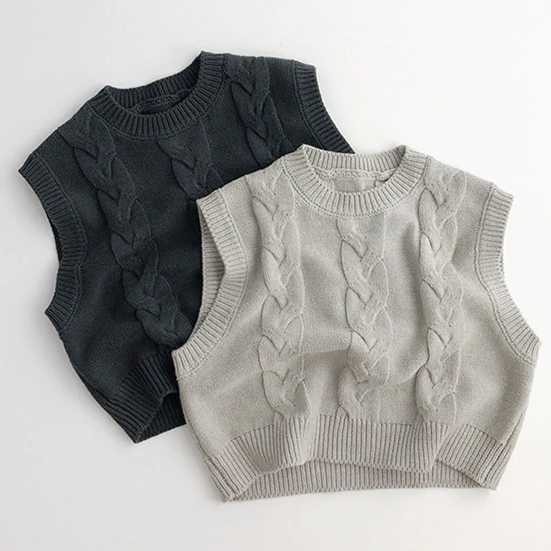 Корейский стиль, Детский свитер без рукавов, вязаный пуловер для маленьких девочек и мальчиков, жилет на осень и весну, однотонный вязаный ж...
Корейский стиль, Детский свитер без рукавов, вязаный пуловер для маленьких девочек и мальчиков, жилет на осень и весну, однотонный вязаный ж...