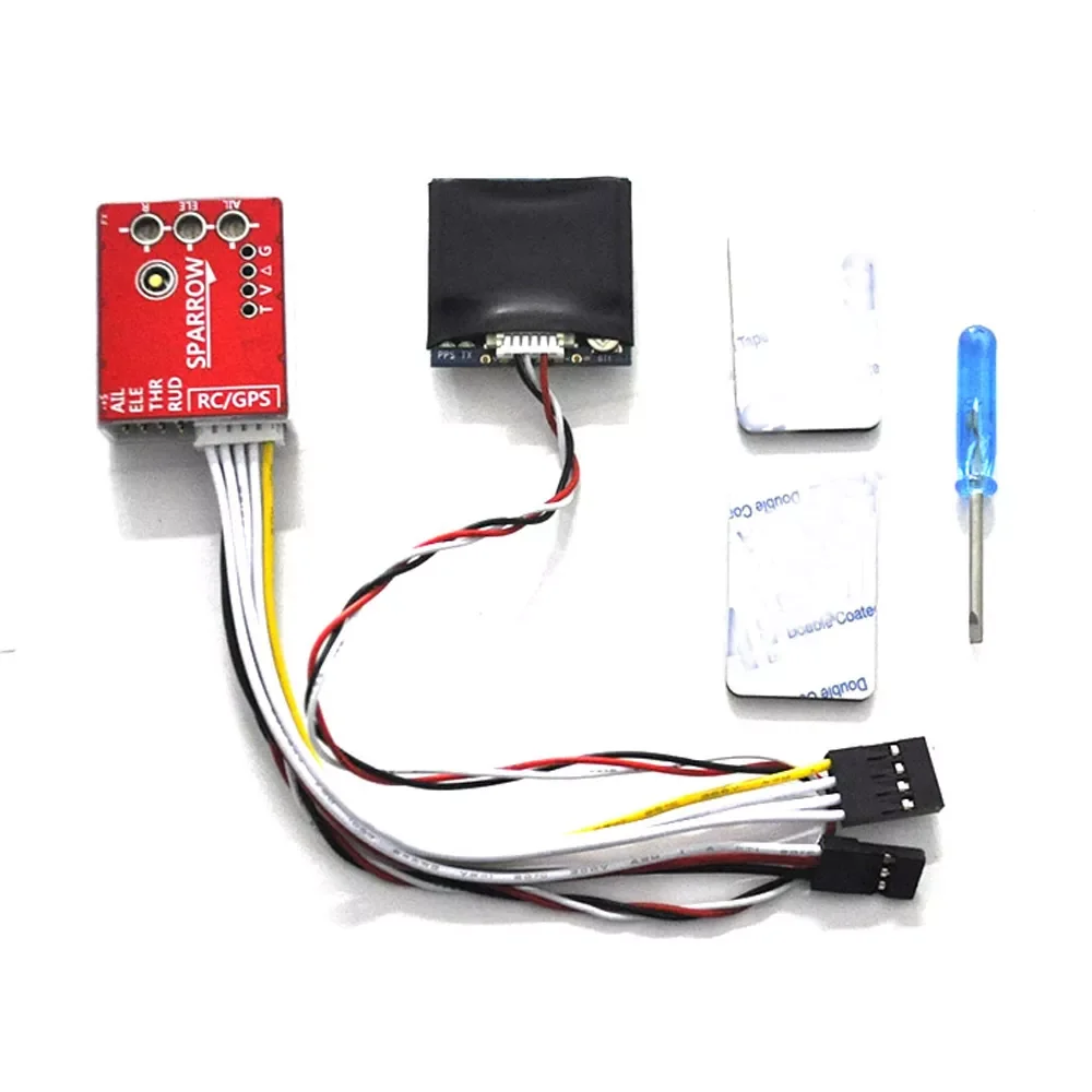 SN Sparrow Flight Controller Stabilizing Gyroscope With w/M8N GPS Module for FPV RC Airplane X5 U-MINI VS APM 2.8
SN Sparrow Flight Controller Stabilizing Gyroscope With w/M8N GPS Module for FPV RC Airplane X5 U-MINI VS APM 2.8