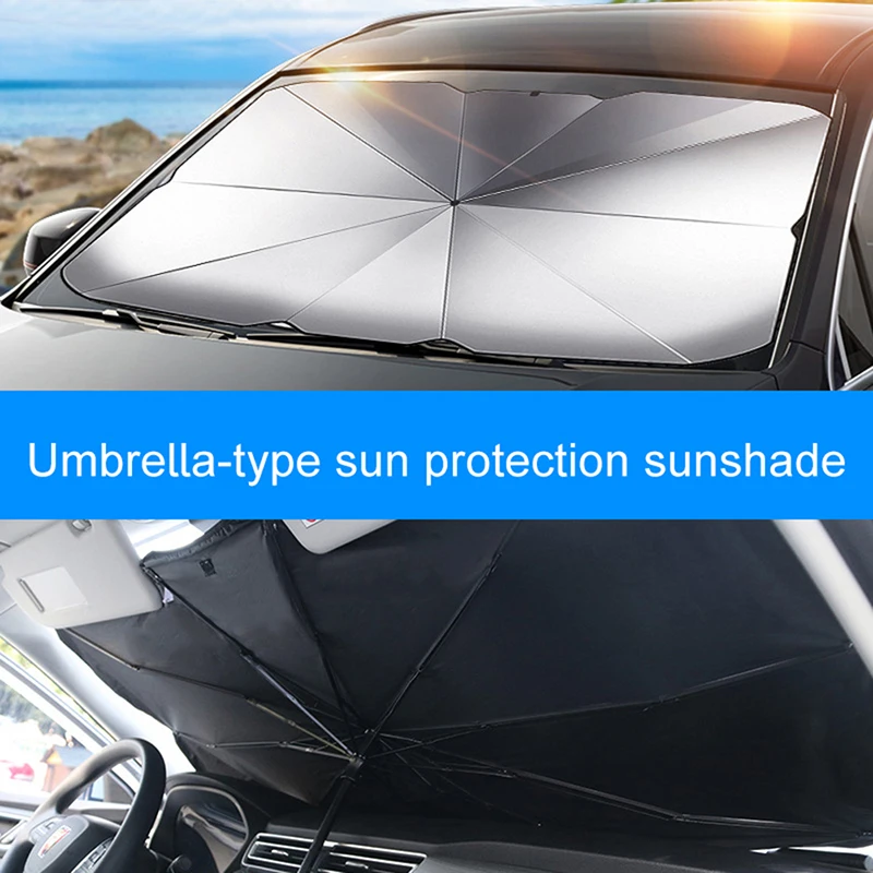 125cm 140cm Foldable Car Windshield Sun Shade Umbrella Car UV Cover Sunshade
125cm 140cm Foldable Car Windshield Sun Shade Umbrella Car UV Cover Sunshade