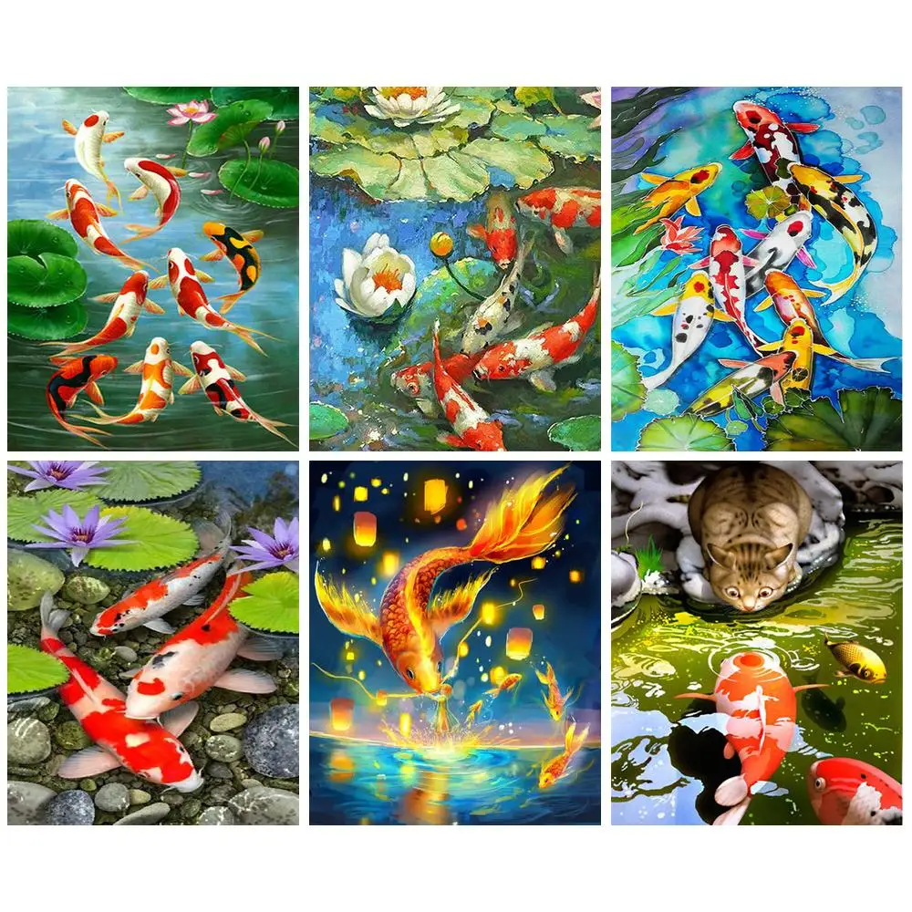 GATYZTORY 5d Diamond Painting Kit Fish Full Square/Round Drill Diamond Embroidery Animals Handicraft Home Decor
GATYZTORY 5d Diamond Painting Kit Fish Full Square/Round Drill Diamond Embroidery Animals Handicraft Home Decor