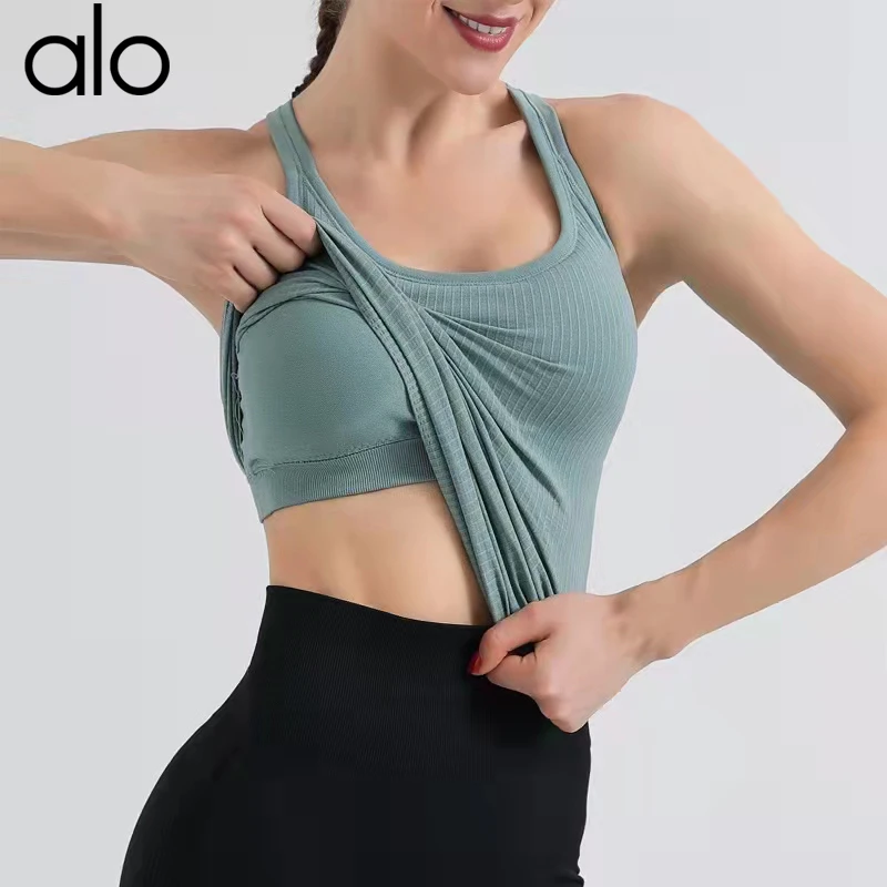 Спортивный жилет Alo Yoga, Женская тренировочная блузка для тренажерного зала, трикотажный топ для йоги с открытой спиной, облегающий спортивн...
Спортивный жилет Alo Yoga, Женская тренировочная блузка для тренажерного зала, трикотажный топ для йоги с открытой спиной, облегающий спортивн...