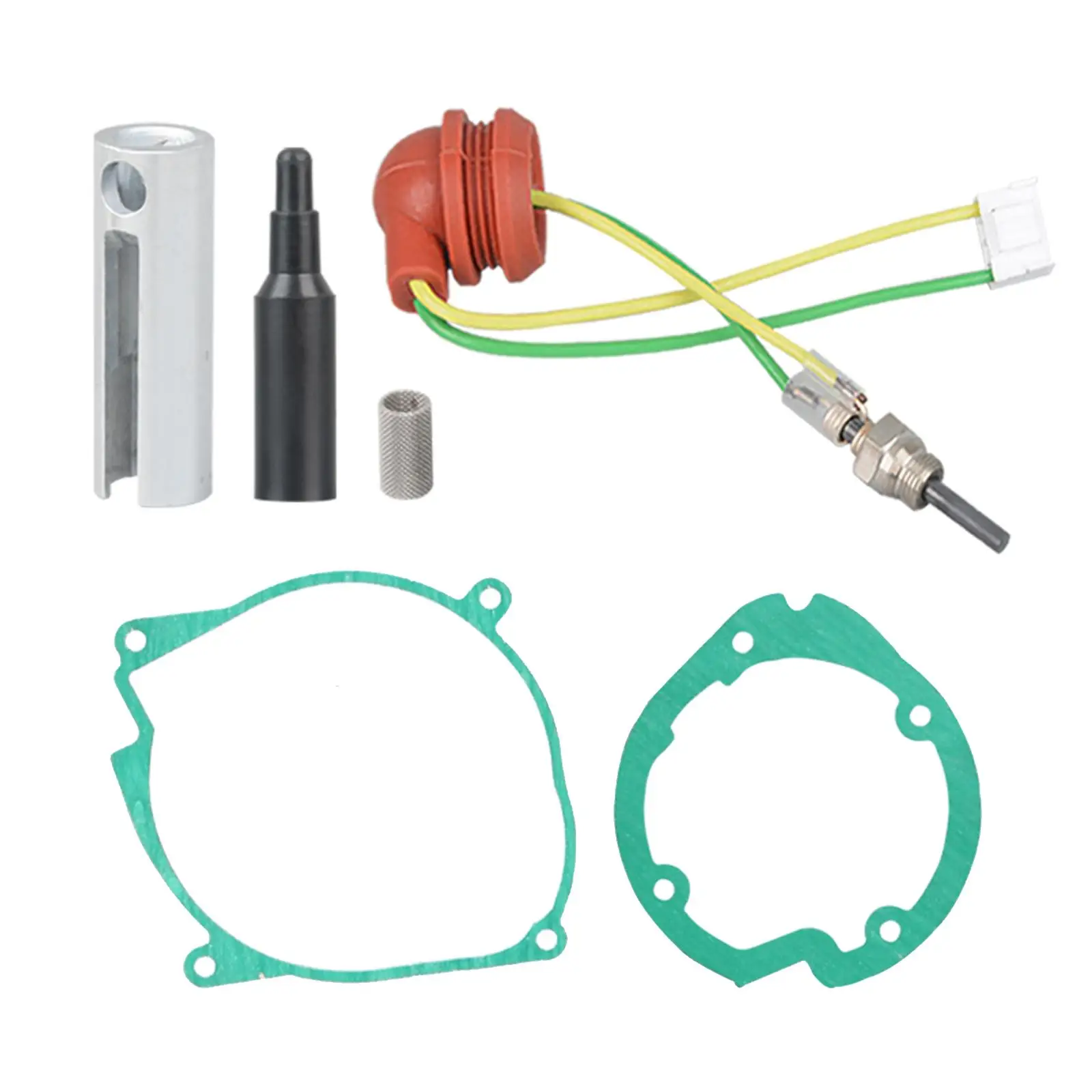 Glow Plug Repair Kit Maintenance Supply Replaces Accessory Auto Stainless Steel Sturdy Gasket for 12V 5kW Parking Heater
Glow Plug Repair Kit Maintenance Supply Replaces Accessory Auto Stainless Steel Sturdy Gasket for 12V 5kW Parking Heater