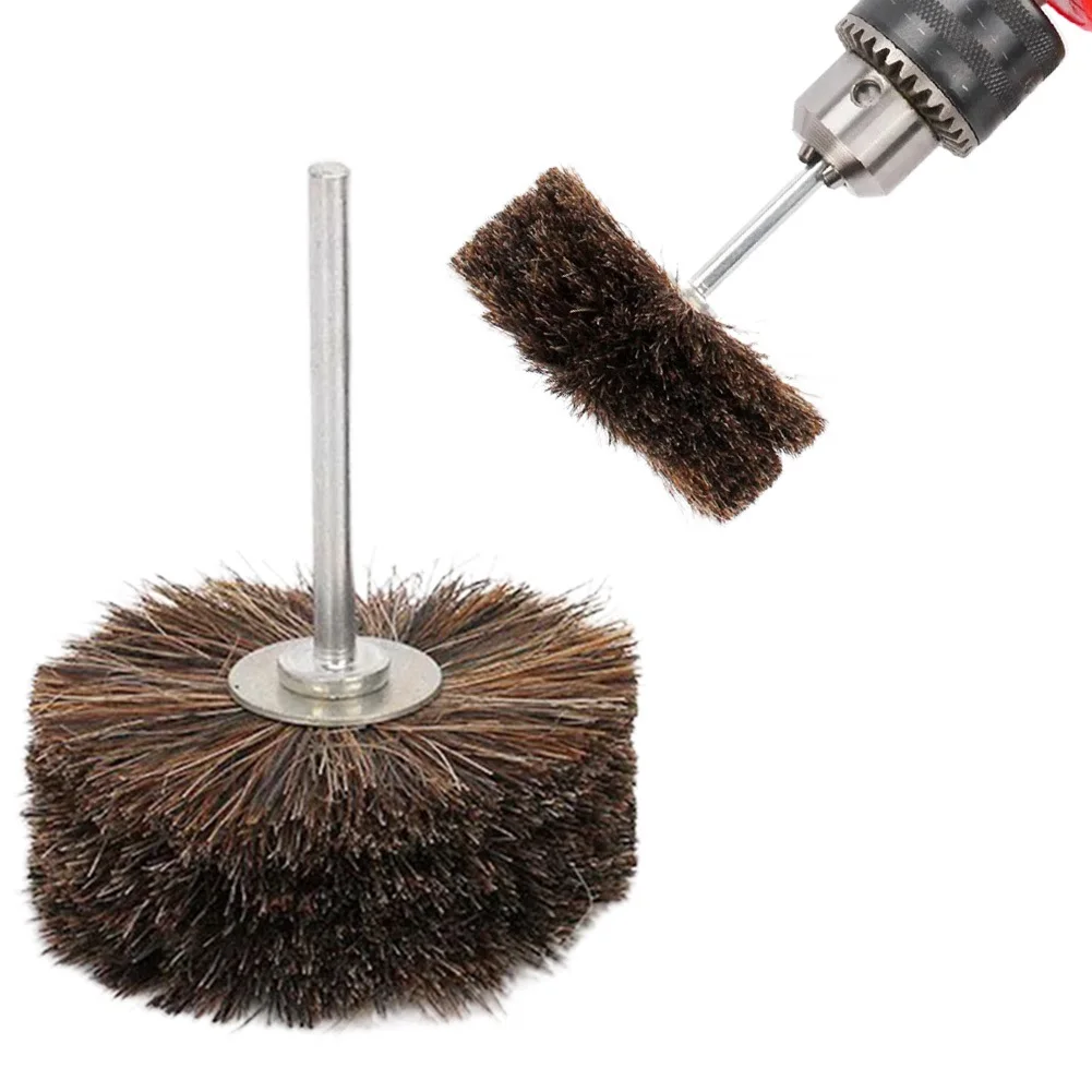 1Pcs 85mm Brown Horse Hair Brush Wheel Head Wheel Brush Woodwork Durable Polish Bench Grinder For Metal Stone Wood
1Pcs 85mm Brown Horse Hair Brush Wheel Head Wheel Brush Woodwork Durable Polish Bench Grinder For Metal Stone Wood