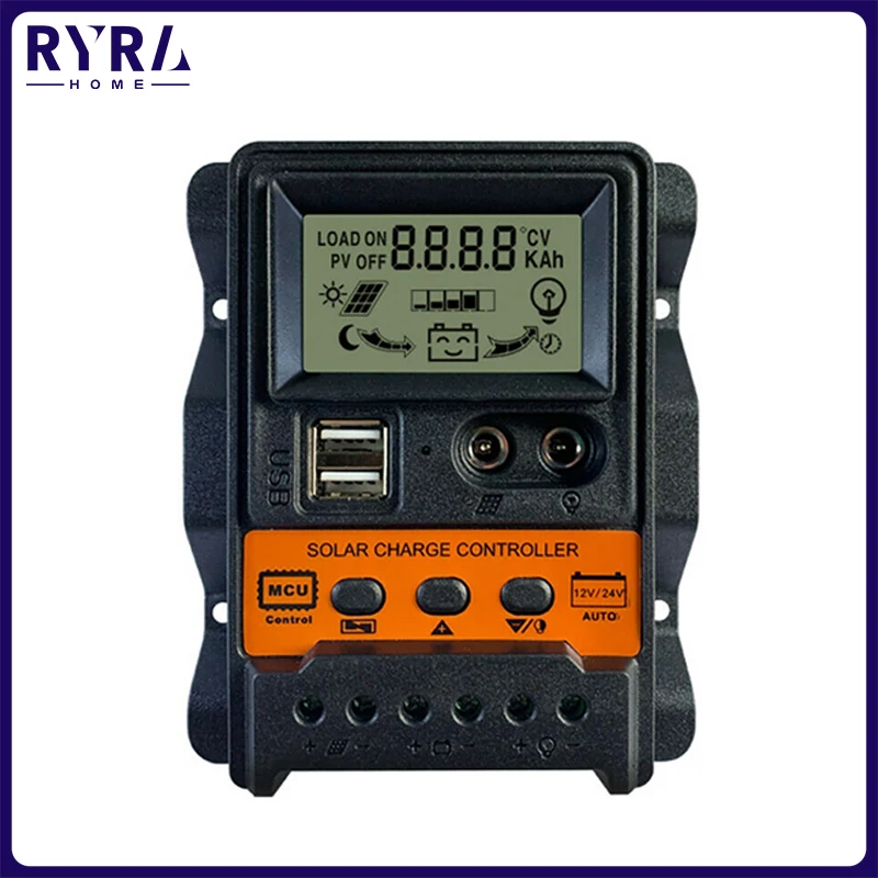 PWM Solar Charge Controller 12V 24V Dual DC Current Display Solar Controller Solar Panel Battery Regulator LCD Display
PWM Solar Charge Controller 12V 24V Dual DC Current Display Solar Controller Solar Panel Battery Regulator LCD Display