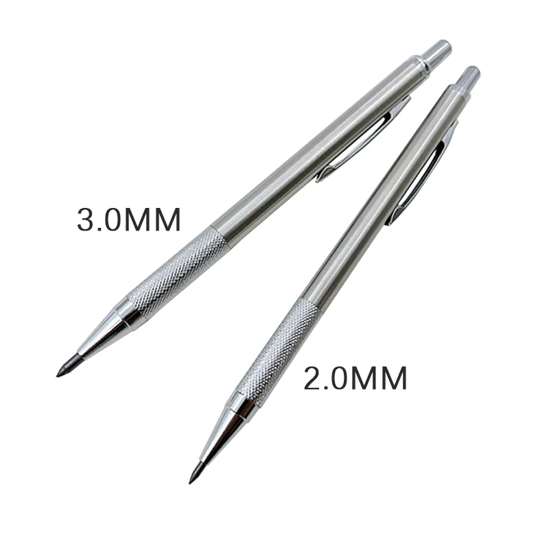 Grey Engineering Pencils Drawing Metal Mechanical Automatic 2.0mm Art With 3.0mm Leads Stationery Crafting Red Pencil Sketch
Grey Engineering Pencils Drawing Metal Mechanical Automatic 2.0mm Art With 3.0mm Leads Stationery Crafting Red Pencil Sketch
