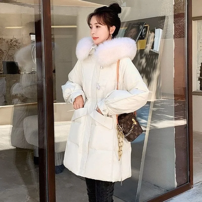 Fashion Coats Jackets Women's Hooded Warm Parkas Puffer Parka Coat High Quality Female New Winter Jacket Jaqueta Feminina E594
Fashion Coats Jackets Women's Hooded Warm Parkas Puffer Parka Coat High Quality Female New Winter Jacket Jaqueta Feminina E594