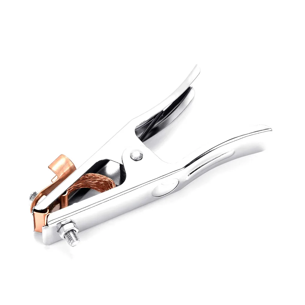 300 Amp Arc Welding Ground Clamp Manual Welder Cable Copper Grip Electroplated Earth Clip
300 Amp Arc Welding Ground Clamp Manual Welder Cable Copper Grip Electroplated Earth Clip