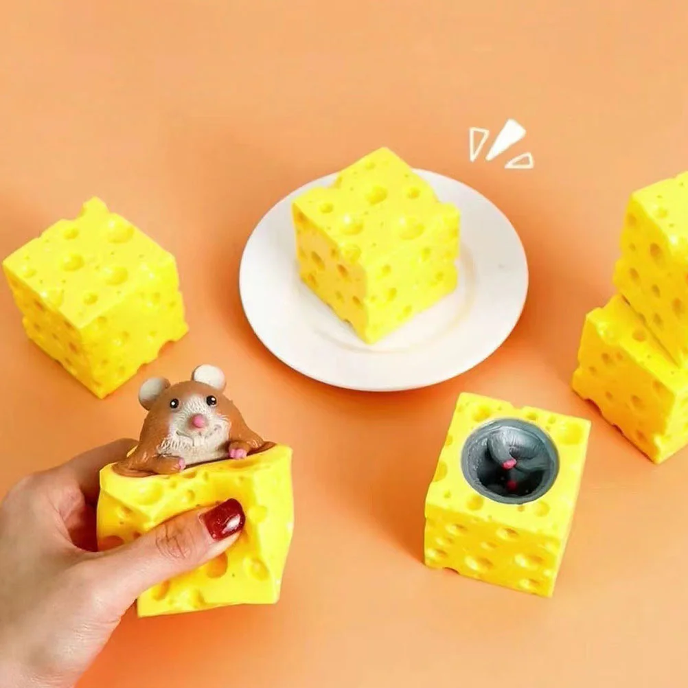 3pcs Cute Cheese Mouse Stretchy Toy Interesting Mouse Toy Mouse Squeeze Toy Random Color
3pcs Cute Cheese Mouse Stretchy Toy Interesting Mouse Toy Mouse Squeeze Toy Random Color