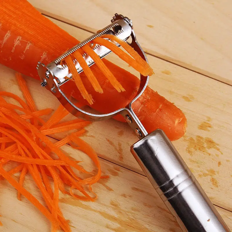 Shredder and Peeler 2 in 1 Stainless Steel Fruit Potato Knife Kitchen Multi-Functional Household Tools for Fruit Sharp Planer
Shredder and Peeler 2 in 1 Stainless Steel Fruit Potato Knife Kitchen Multi-Functional Household Tools for Fruit Sharp Planer