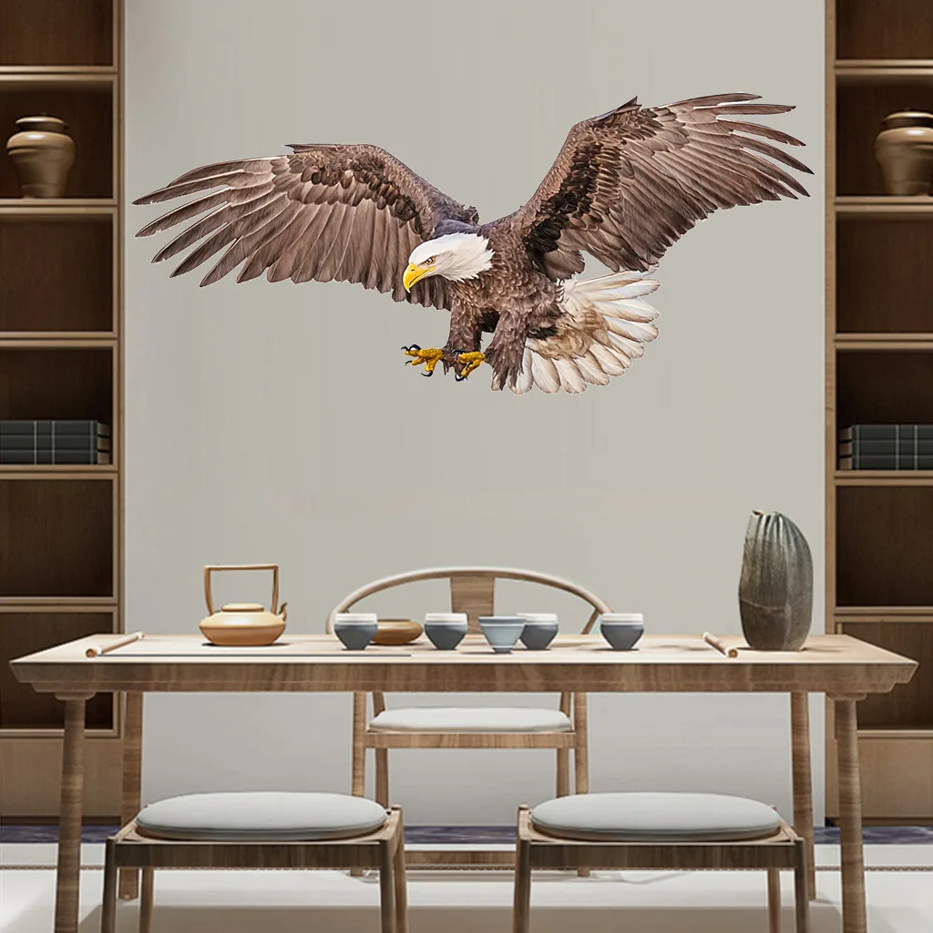 FLying Eagle Vinyl Wall Stickers Teenager Living Room Bedroom Wall Decals Mural Pegatinas De Pared Home Decoration Wall Art
FLying Eagle Vinyl Wall Stickers Teenager Living Room Bedroom Wall Decals Mural Pegatinas De Pared Home Decoration Wall Art