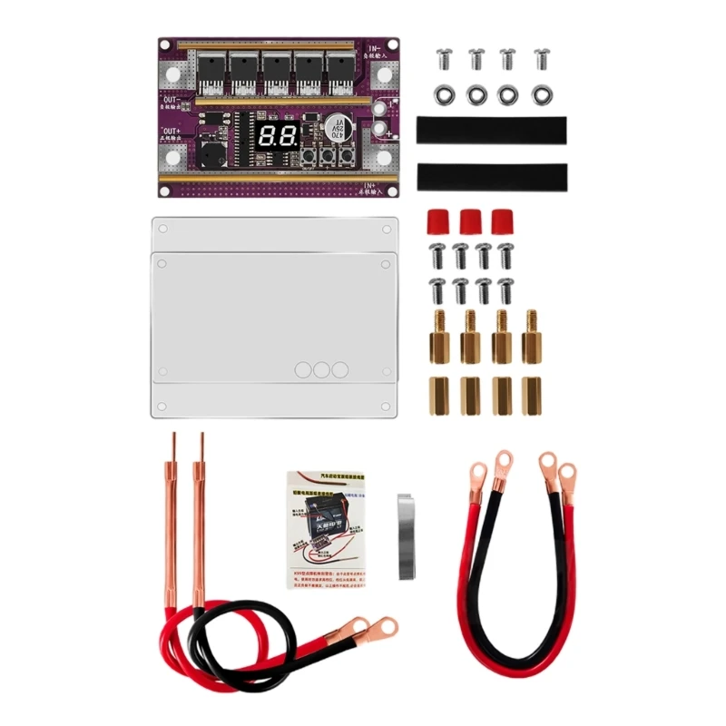 Mini Size Spot Welder DIY Kit 99 Gears Power Adjustable Mini Spots Welding Machine Control Board for 14650 17490
Mini Size Spot Welder DIY Kit 99 Gears Power Adjustable Mini Spots Welding Machine Control Board for 14650 17490
