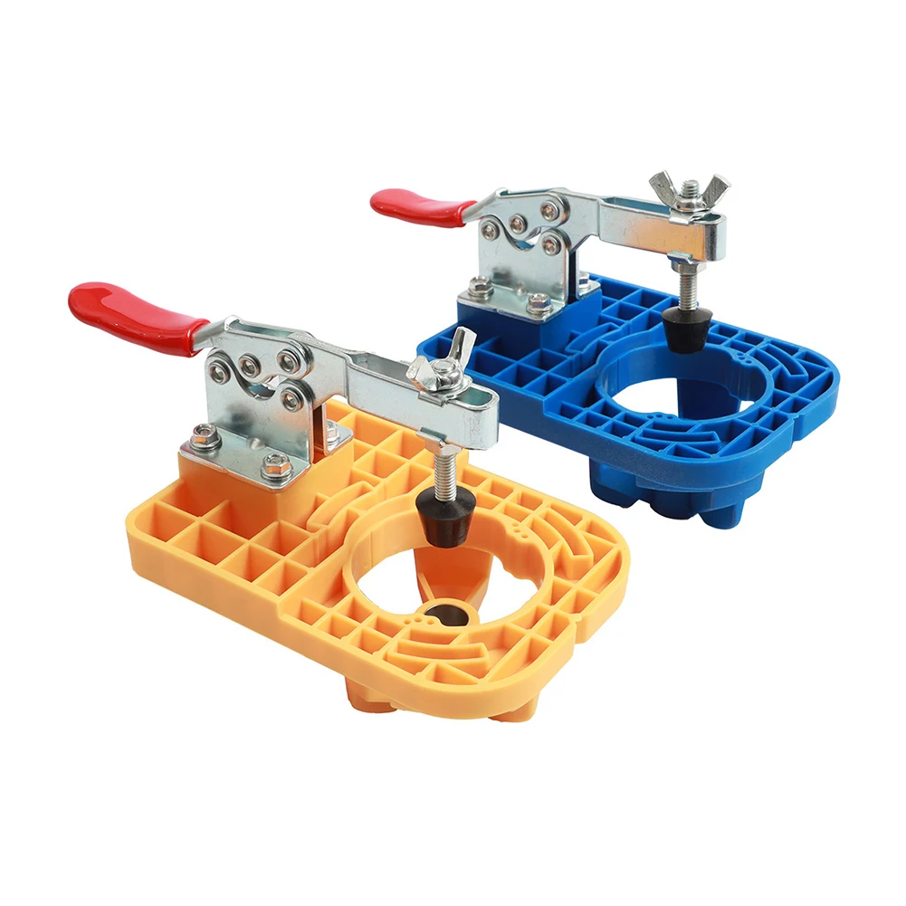 35mm Hinge Hole Drilling Guide Locator Jig Drill Bits Furniture Door Hole Opener Cabinet Woodworking Accessories
35mm Hinge Hole Drilling Guide Locator Jig Drill Bits Furniture Door Hole Opener Cabinet Woodworking Accessories