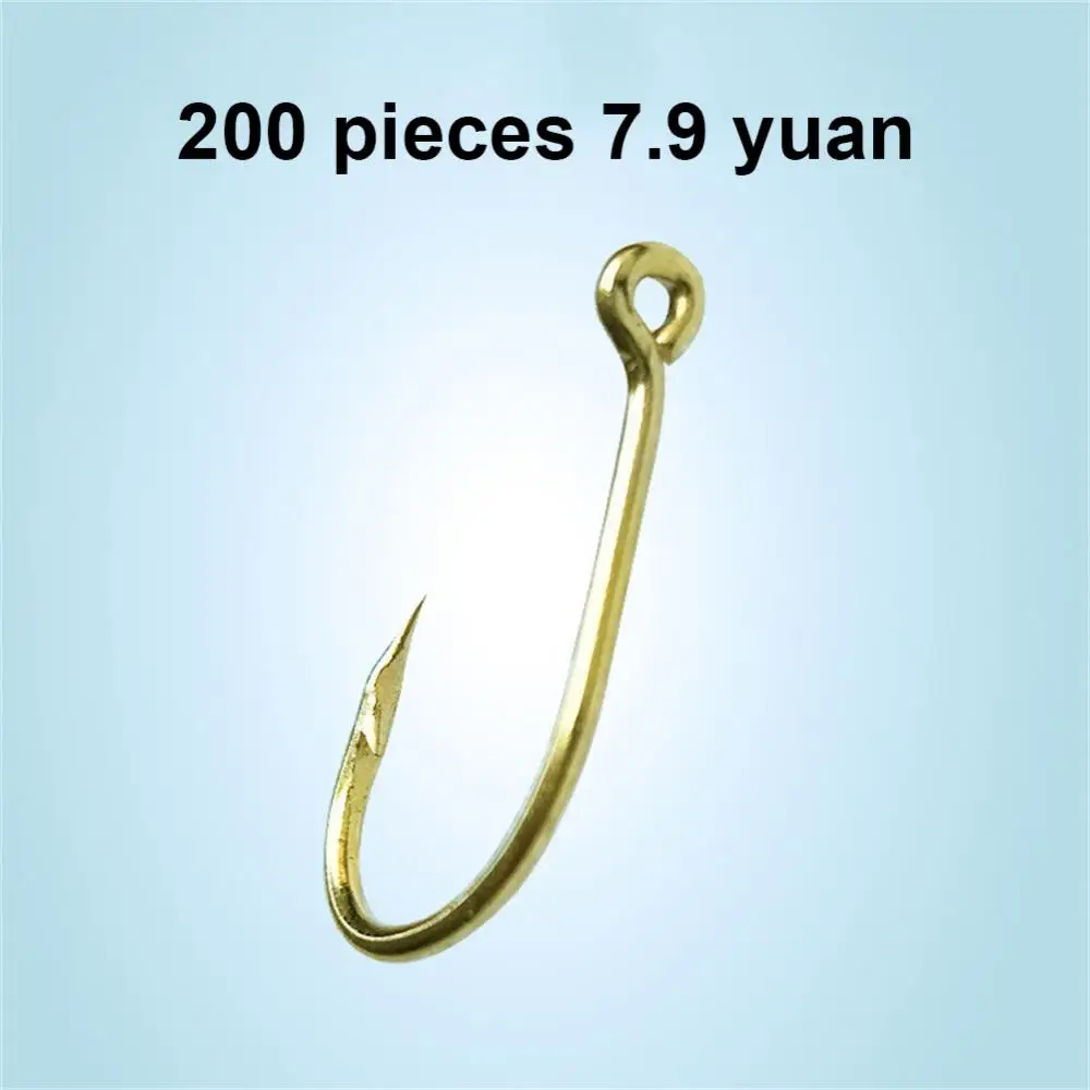 Sharp Golden Sea Hook Firmer Strong Penetration Ability Fishing Hook Small Puncture Resistance Fishing Tools Bulk Fish Hook
Sharp Golden Sea Hook Firmer Strong Penetration Ability Fishing Hook Small Puncture Resistance Fishing Tools Bulk Fish Hook