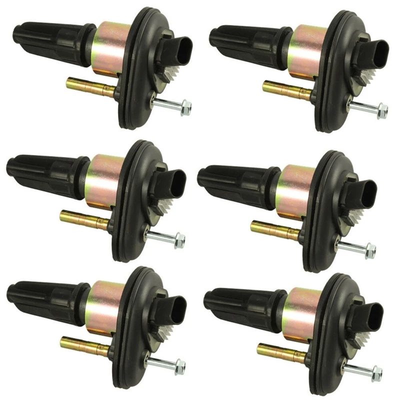 New Ignition Coil Set Of 6 For Chevy Trailblazer GMC Canyon Envoy H3 2002-2005 12568062
New Ignition Coil Set Of 6 For Chevy Trailblazer GMC Canyon Envoy H3 2002-2005 12568062