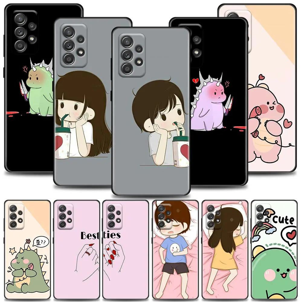 Phone Case for Samsung A01 A02 A03s A11 A12 A13 A21s A22 A31 A32 A41 A42 A51 4G 5G Silicone CaseCute Couple Cartoon
Phone Case for Samsung A01 A02 A03s A11 A12 A13 A21s A22 A31 A32 A41 A42 A51 4G 5G Silicone CaseCute Couple Cartoon