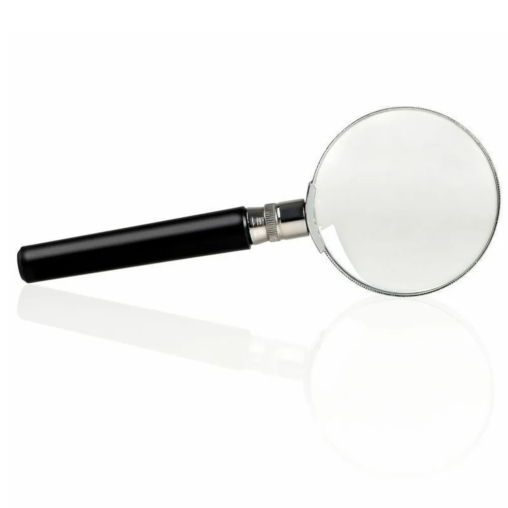 10Pcs Magnification Handheld Magnifier Magnifying Glass Handle 50mm 2inch Black Plastic Handle With Silver Frame Magnifier
10Pcs Magnification Handheld Magnifier Magnifying Glass Handle 50mm 2inch Black Plastic Handle With Silver Frame Magnifier