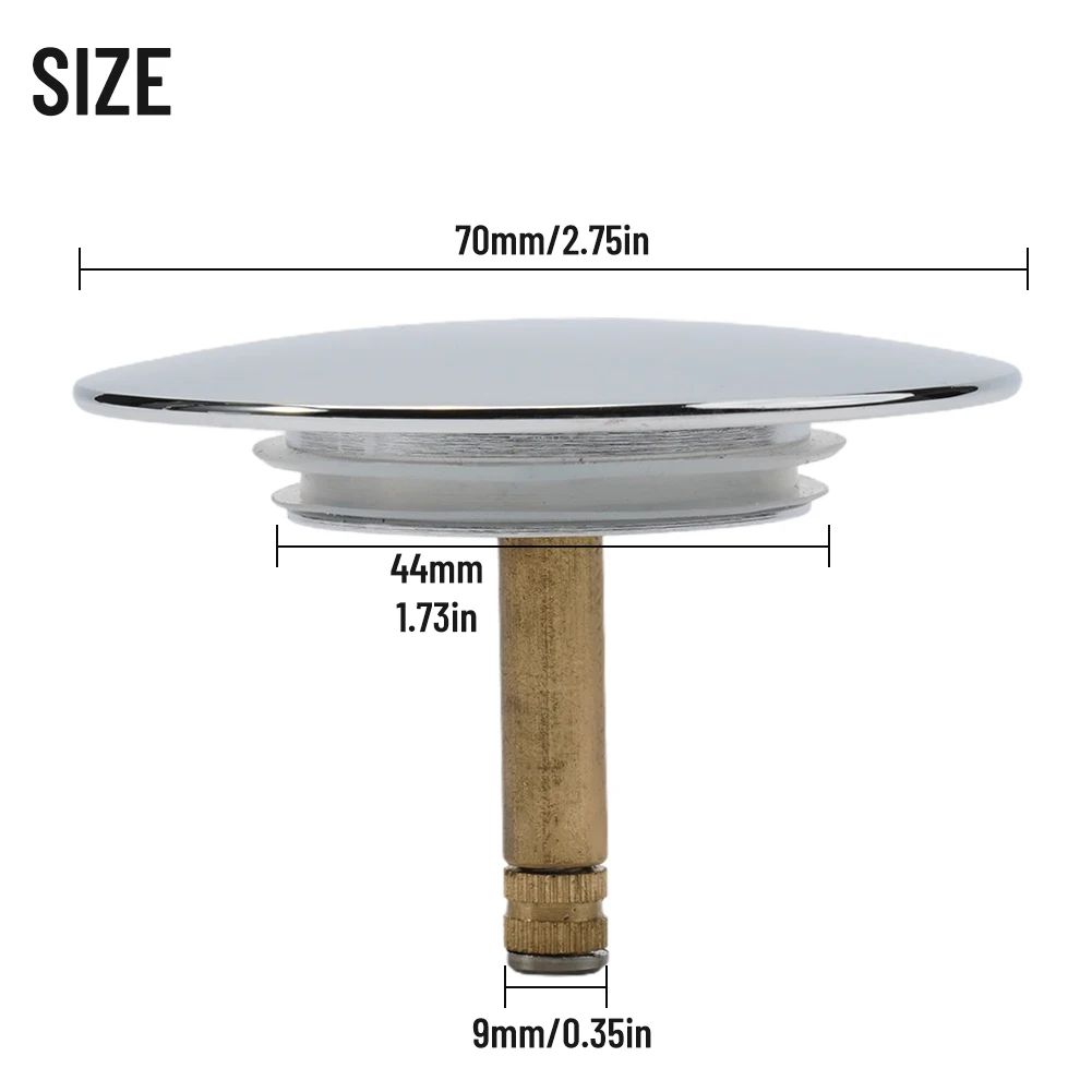 Universal Bathroom Tub Stopper Pop-Up Bounce Core Basin Drain Filter Hair Catcher Deodorant Bath Stopper Kitchen Bathroom Access
Universal Bathroom Tub Stopper Pop-Up Bounce Core Basin Drain Filter Hair Catcher Deodorant Bath Stopper Kitchen Bathroom Access