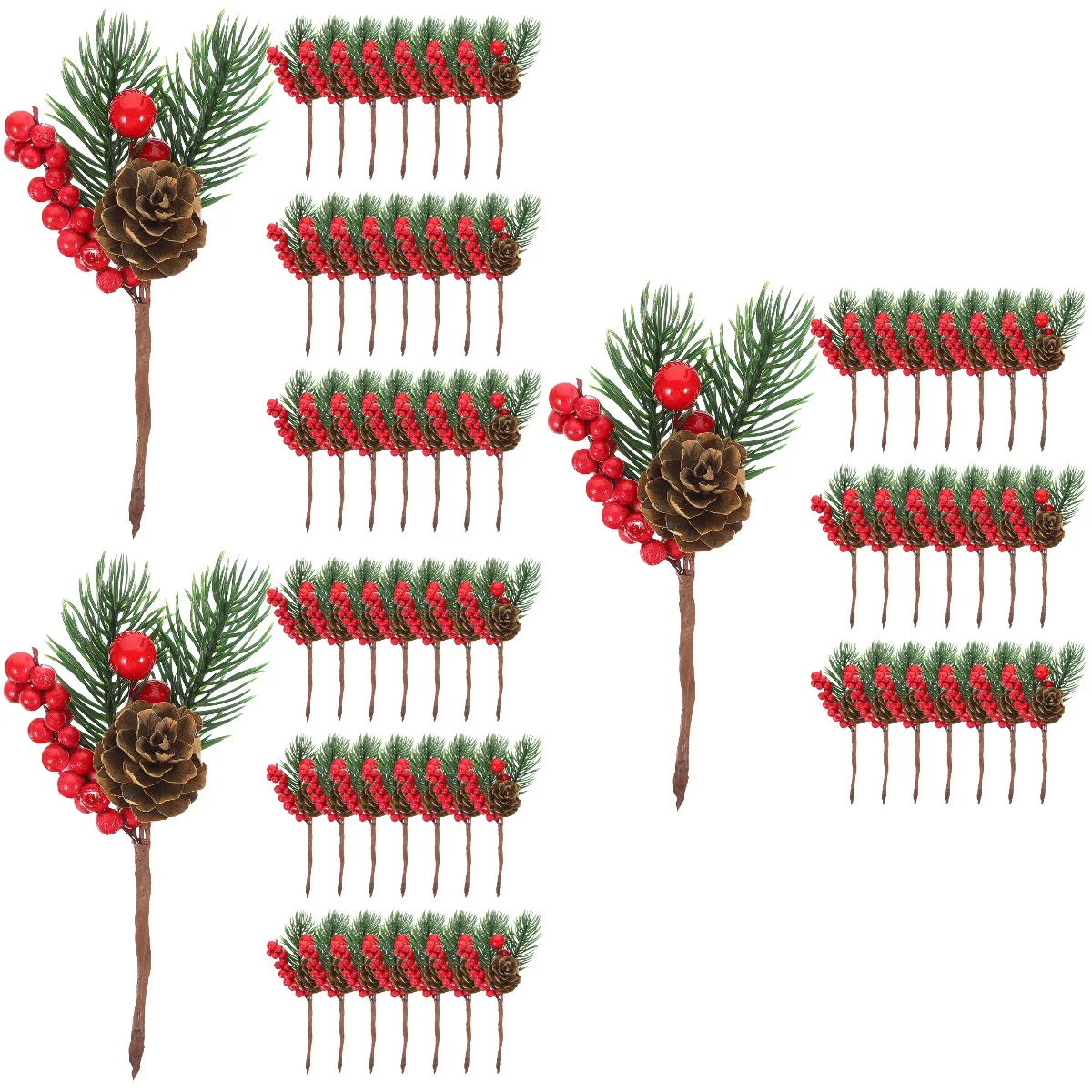 Berry Artificial Christmas Stems Pine Picks Berries Flower Branches Tree Faux Decor Holly Gift Red Winter Bunch Box Simulated
Berry Artificial Christmas Stems Pine Picks Berries Flower Branches Tree Faux Decor Holly Gift Red Winter Bunch Box Simulated