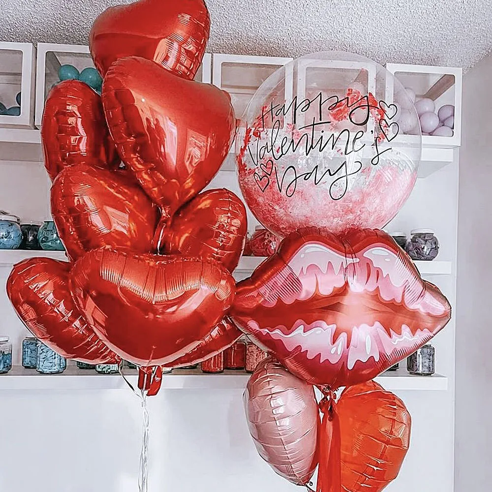 

Воздушные шары из фольги в форме сердца, 18 дюймов, из алюминиевой пленки