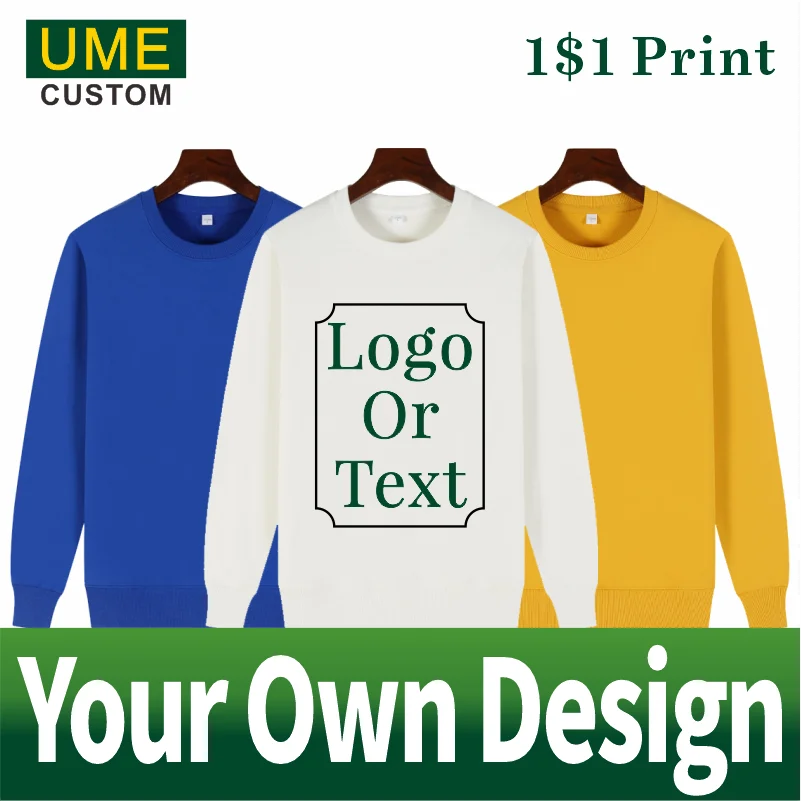 Round Neck Sweater Solid Color Thin Top Long Sleeve Men and Women Same Style Customized Embroidery Printing Hoodies Sweatshirts
Round Neck Sweater Solid Color Thin Top Long Sleeve Men and Women Same Style Customized Embroidery Printing Hoodies Sweatshirts