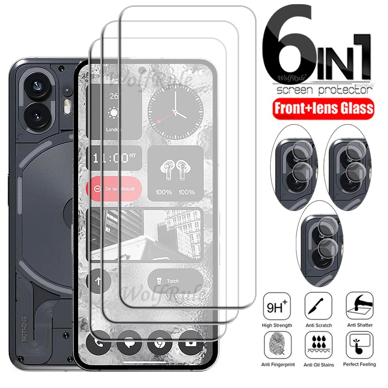 6-in-1 For Nothing Phone 2 Glass For Nothing Phone 2 Tempered Glass 9H HD Clear Screen Protector Nothing Phone 2 1 Lens Glass
6-in-1 For Nothing Phone 2 Glass For Nothing Phone 2 Tempered Glass 9H HD Clear Screen Protector Nothing Phone 2 1 Lens Glass