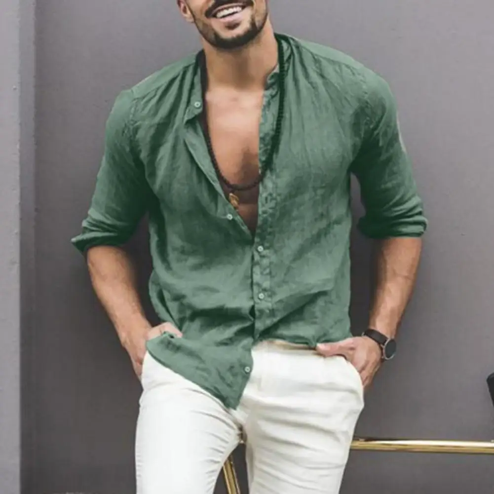 Trendy Spring Shirt Buttons Casual Wear-resistant Spring Shirt Men Tops Men Shirt
Trendy Spring Shirt Buttons Casual Wear-resistant Spring Shirt Men Tops Men Shirt