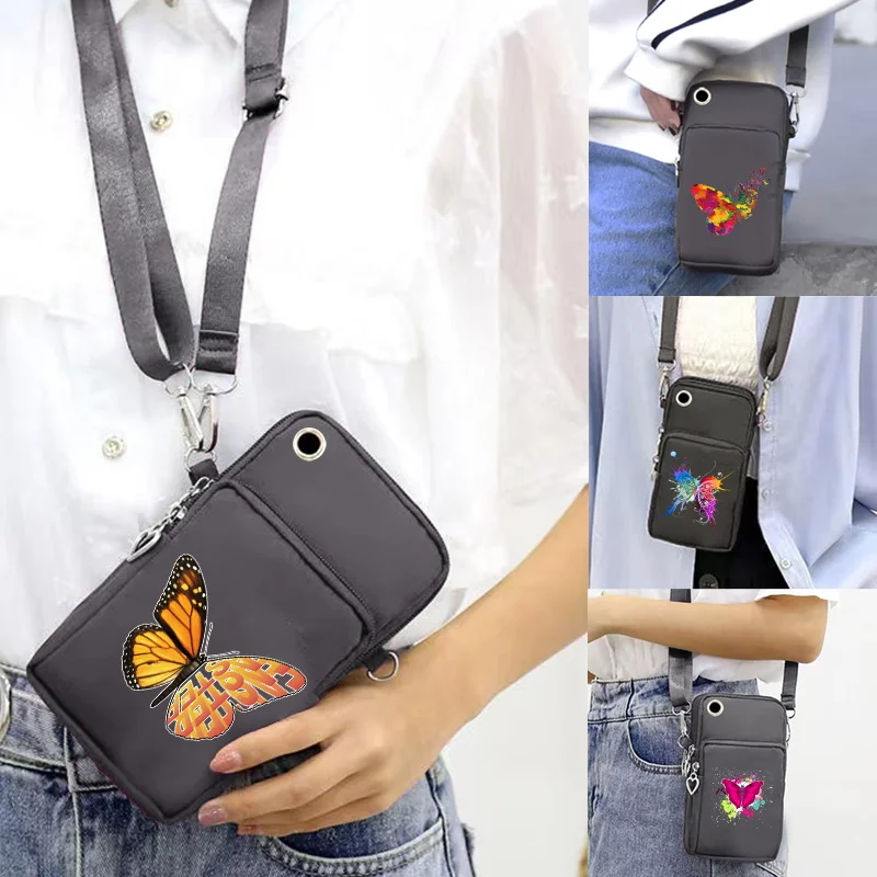 2022 Waterproof Mobile Phone Bags Apple/Huawei Universal Cell Phone Pouch Outdoor Sports Wrist Pack Butterfly Print Shoulder Bag
2022 Waterproof Mobile Phone Bags Apple/Huawei Universal Cell Phone Pouch Outdoor Sports Wrist Pack Butterfly Print Shoulder Bag