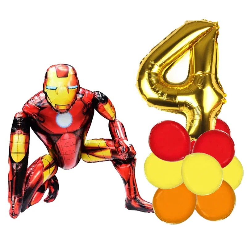 3D цифры, набор воздушных шаров из алюминиевой фольги, Человек-паук, Железный человек, украшение для дня рождения, принадлежности для детского душа, Globos
3D цифры, набор воздушных шаров из алюминиевой фольги, Человек-паук, Железный человек, украшение для дня рождения, принадлежности для детского душа, Globos