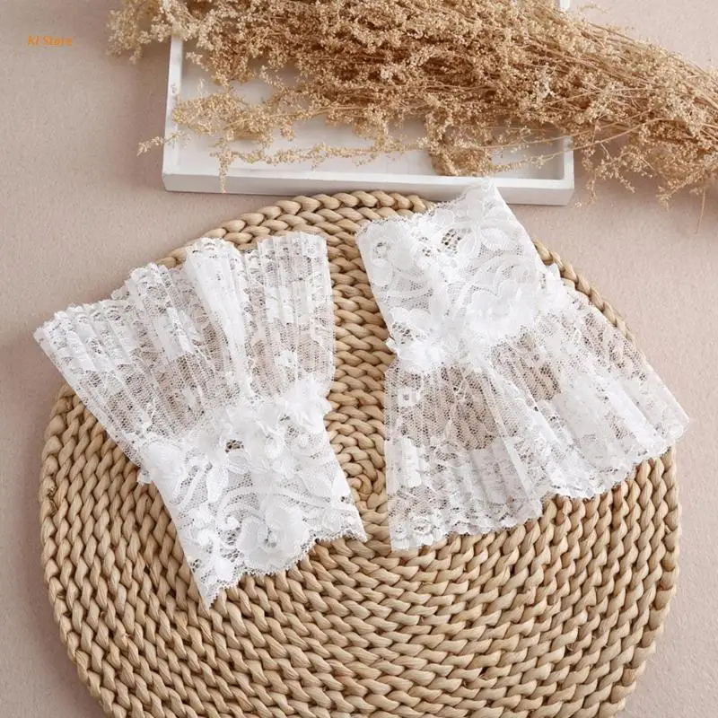 Съемные плиссированные расклешенные рукава накладные манжеты белый черный плиссированный браслет Декоративные Женские аксессуары для св...
Съемные плиссированные расклешенные рукава накладные манжеты белый черный плиссированный браслет Декоративные Женские аксессуары для св...