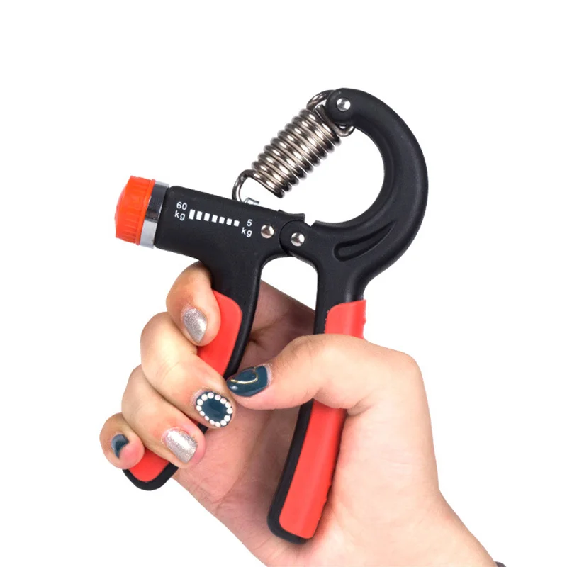 Adjustable 5KG-60KG Gripper Fitness Exercise Finger Arm Muscle Wrist Rehabilitation Training Puller Grip 
Adjustable 5KG-60KG Gripper Fitness Exercise Finger Arm Muscle Wrist Rehabilitation Training Puller Grip