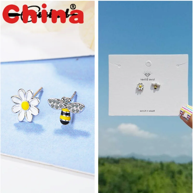 Cxwind Fashion Lovely Asymmetric Bee Sun Flower Zircon Stud Earrings Ear For Women Girl Kids Pendientes Animal Jewel. Brincos
Cxwind Fashion Lovely Asymmetric Bee Sun Flower Zircon Stud Earrings Ear For Women Girl Kids Pendientes Animal Jewel. Brincos