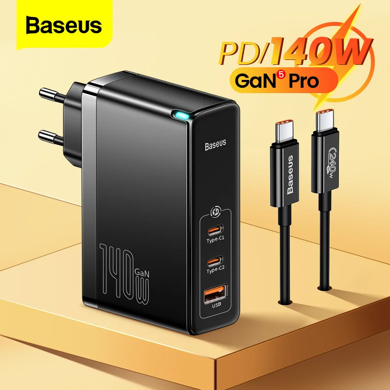Зарядное устройство Baseus GaN, 140 Вт, usb-c, 3,1, поддержка быстрой зарядки PD, QC, 4,0, для Macbook Pro, iPhone 14, Xiaomi
Зарядное устройство Baseus GaN, 140 Вт, usb-c, 3,1, поддержка быстрой зарядки PD, QC, 4,0, для Macbook Pro, iPhone 14, Xiaomi
