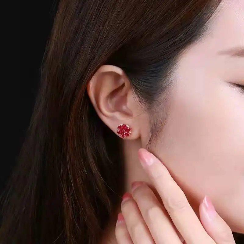 Milan Girl Rose Gold Pomegranate Red Flower Earrings + Ring Two-piece Jewelry Set High-end Atmospheric Jewelry for Wedding Atten
Milan Girl Rose Gold Pomegranate Red Flower Earrings + Ring Two-piece Jewelry Set High-end Atmospheric Jewelry for Wedding Atten